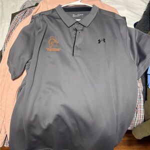 Under Armour Gray Polo Shirt for Men Auburn University Ducks unlimited edition